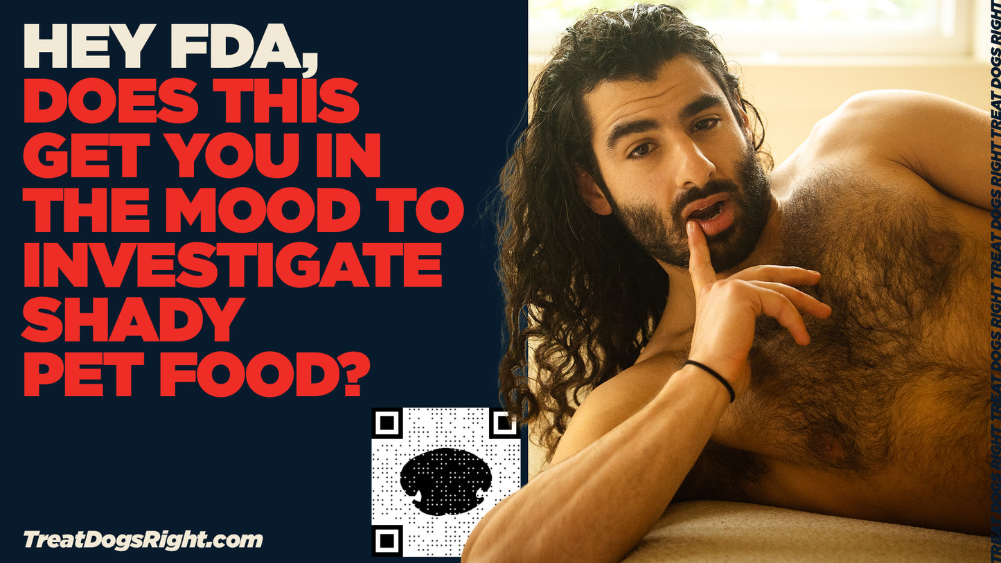 Send unexpected man meat to the FDA