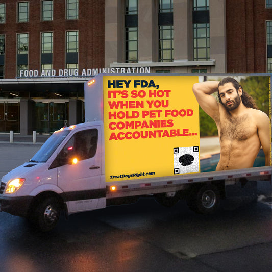 Send unexpected man meat to the FDA